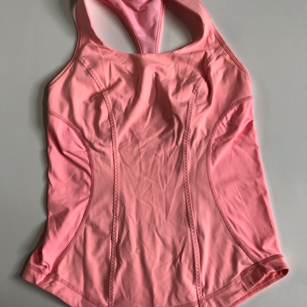 Lululemon cardio kick tank pink size 6